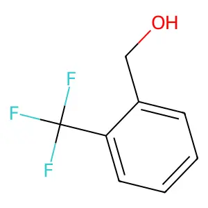 [2-(trifluoromethyl)phenyl]methanol structure