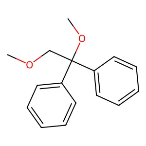 (1,2-DIMETHOXY-1-PHENYLETHYL)BENZENE structure