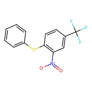 Compound C13H8F3NO2S structure