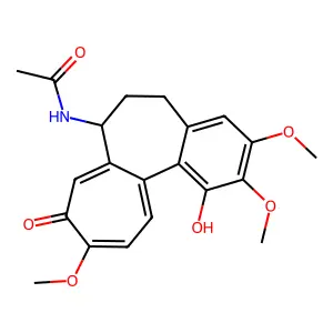 1-Demethylcolchicine structure