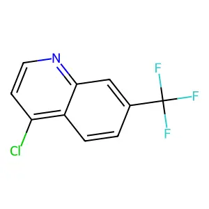 Compound C10H5ClF3N structure
