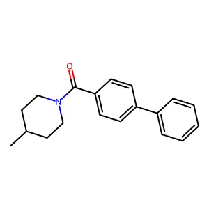 [1,1'-Biphenyl]-4-yl(4-methyl-1-piperidinyl)methanone structure