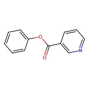 Phenyl nicotinate structure