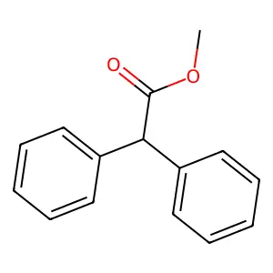 Methyl diphenylacetate structure