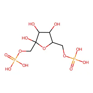 Compound C6H14O12P2 structure