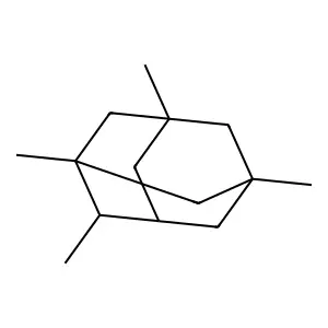 1,2,5,7-Tetramethyladamantane structure