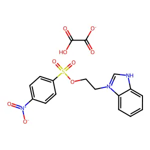 Compound C17H15N3O9S structure