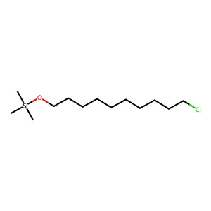 [(10-Chlorodecyl)oxy](trimethyl)silane structure