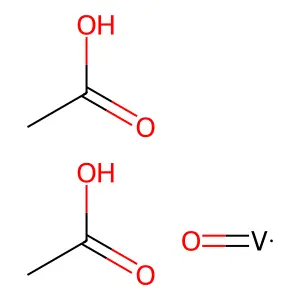 vanadyl acetate structure