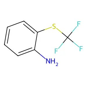 2-[(trifluoromethyl)thio]aniline structure