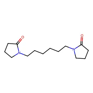 1,1'-Hexamethylenebis(pyrrolidin-2-one) structure