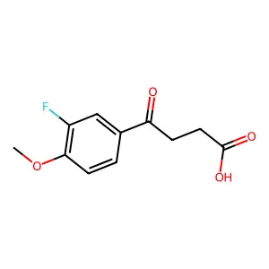 Compound C11H11FO4 structure