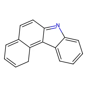 Compound C16H11N structure