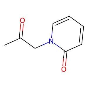 1-(2-oxopropyl)pyridin-2-one structure