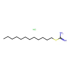 dodecyl carbamimidothioatehydrochloride structure