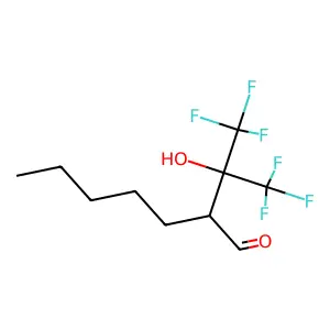 Compound C10H14F6O2 structure