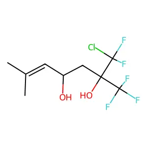 Compound C9H12ClF5O2 structure