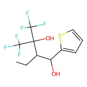 Compound C11H12F6O2S structure