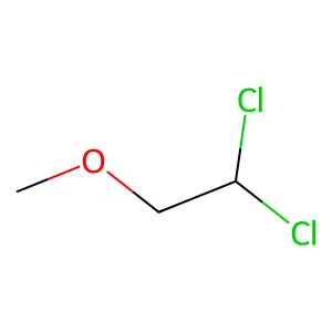 1,1-Dichloro-2-methoxyethane structure