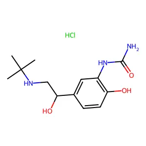 CARBUTEROL HYDROCHLORIDE structure