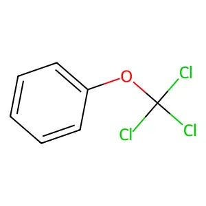 (Trichloromethoxy)benzene structure