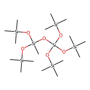 1,1,1,5,7,7,7-Heptamethyl-3,3,5-tris(trimethylsiloxy)tetrasiloxane structure