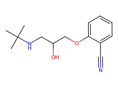 Bunitrolol structure