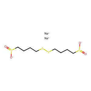 Compound C8H16Na2O4S4 structure