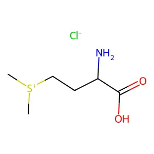 DL-Methionine methylsulfonium chloride structure