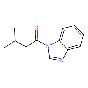 1-(1H-Benzimidazol-1-yl)-3-methyl-1-butanone structure
