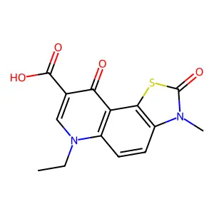 Tioxacin structure