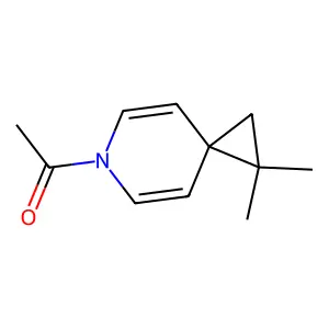 1-(2,2-dimethyl-6-azaspiro[2.5]octa-4,7-dien-6-yl)ethanone structure