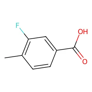3-Fluoro-4-methylbenzoic acid structure