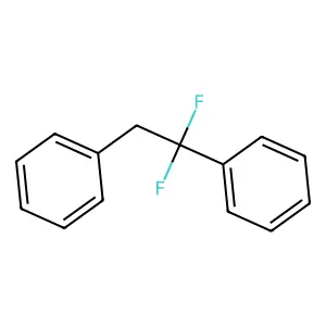 1,1-Difluoro-1,2-diphenylethane structure