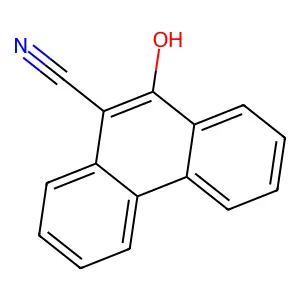 10-Hydroxy-9-phenanthrenecarbonitrile structure