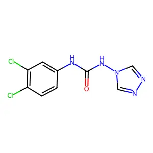 1-(3,4-dichlorophenyl)-3-(4H-1,2,4-triazol-4-yl)urea structure