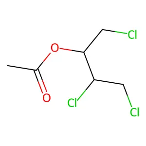 1,3,4-trichlorobutan-2-yl acetate structure