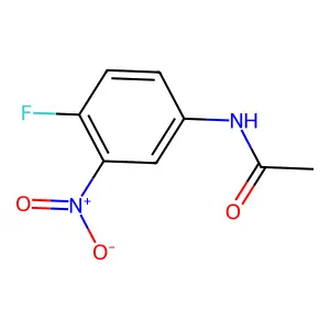 N-(4-Fluoro-3-nitrophenyl)acetamide structure
