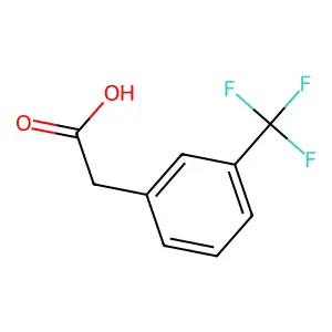 2-[3-(trifluoromethyl)phenyl]acetic acid structure