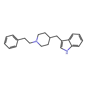 Compound C22H26N2 structure