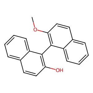 1-(2-methoxynaphthalen-1-yl)naphthalen-2-ol structure