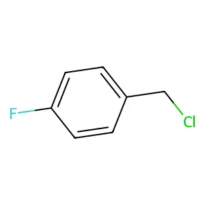 4-Fluorobenzyl chloride structure