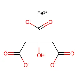 FERRIC CITRATE structure