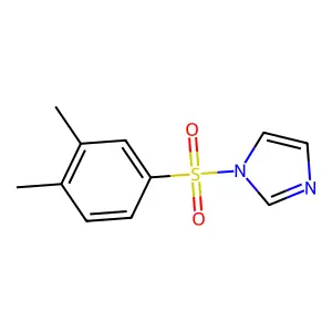 1-[(3,4-dimethylphenyl)sulfonyl]-1H-imidazole structure