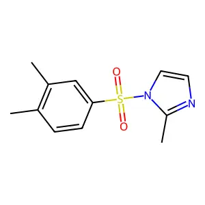 1-(3,4-dimethylphenyl)sulfonyl-2-methylimidazole structure