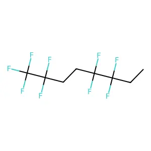 1,1,1,2,2,5,5,6,6-Nonafluorooctane structure