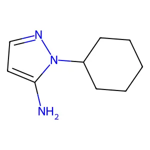1-Cyclohexyl-1H-pyrazol-5-amine structure