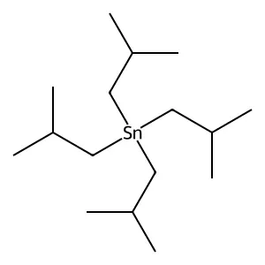 Tetraisobutyltin structure