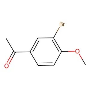 1-(3-Bromo-4-methoxyphenyl)ethanone structure