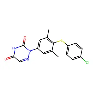 Tiazuril structure